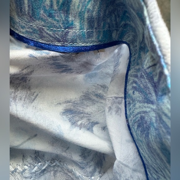 Bugatchi Uomo Men’s XL Shaped Fit ‘Feathers’ LA Dress Shirt - Picture 9 of 12